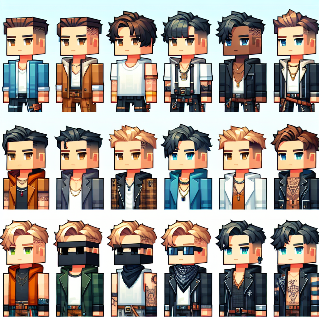 Top Trendy Boy Skin Designs for Minecraft: Customize Your Game Avatar